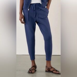 Nili Lotan Nolan Sweatpants in Storm Blue size Small